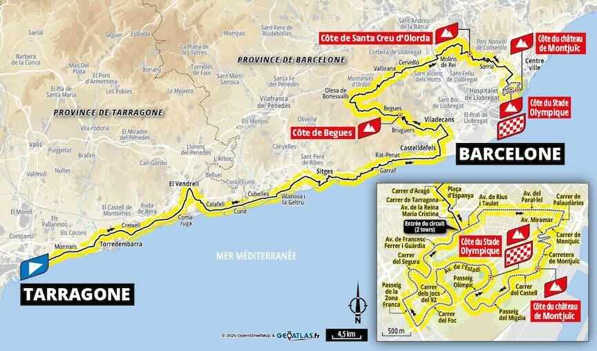 2026 Tour de France Stage 2 July 5 Tarragona Barcelona